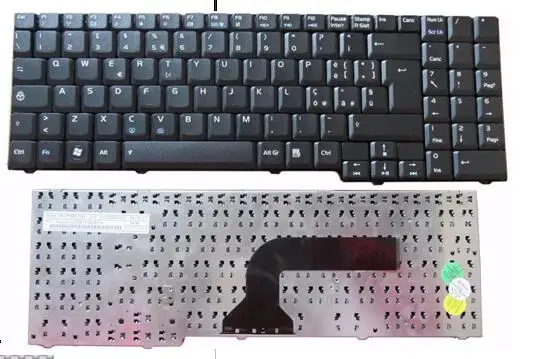 Клавиатура для ASUS A7 G50 G70 G71 M50 X57 Pro58 Pro72 X71 X55 X72 L50V