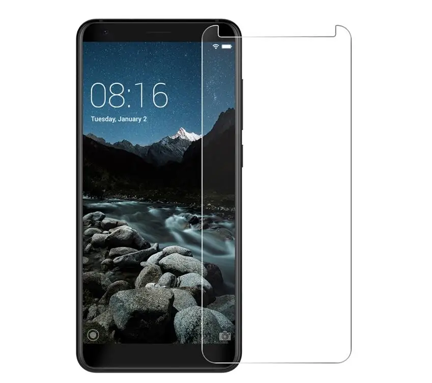 2 упак./лот 2.5d Премиум Закаленное Стекло для zte лезвие V9 Экран протектор Защитная