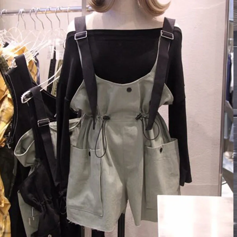 MAPUSITOM модные джинсовые комбинезоны для женщин комбинезон женский 2019 Летние