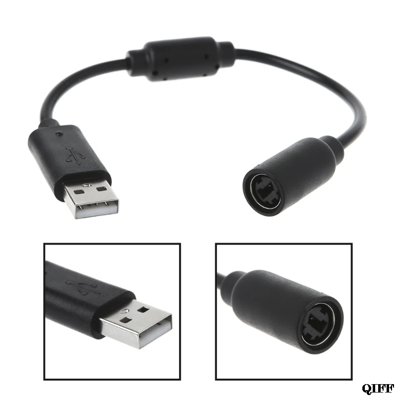 Прямая поставка и USB Кабель-адаптер Замена шнура для Xbox 360 проводной игровой контроллер APR28