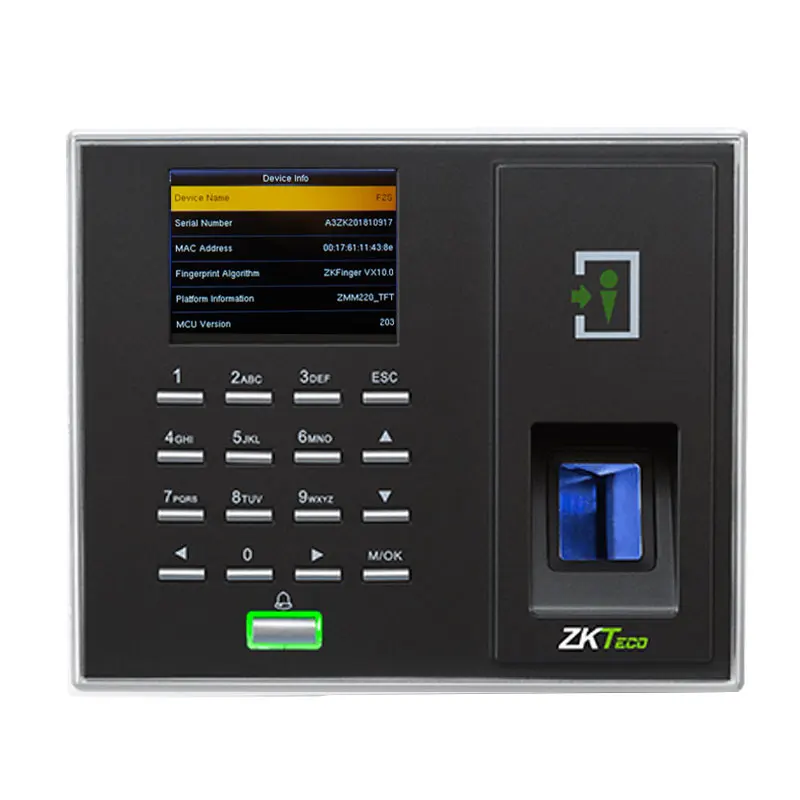 Zkдоступа 3 5 TCP/IP и RS232 на основе связи биометрический контроль доступа F2S LAN дверной