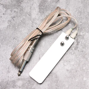 Мини-педаль из нержавеющей стали, контроллер, тату, питание, машина, Footswitch с 5ft зажимом, шнур, аксессуары для татуировки