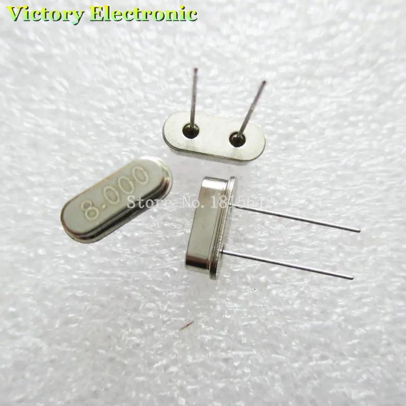 10 шт./лот кварцевый Кварцевый резонатор Crystal oscilldip-2 8 МГц м 000 М 49S | Электронные