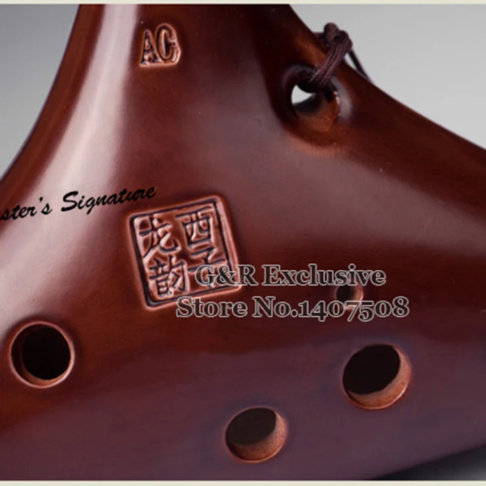 12 отверстий Zelda Ocarina Of Time китайский профессиональный басовый флейт музыкальный
