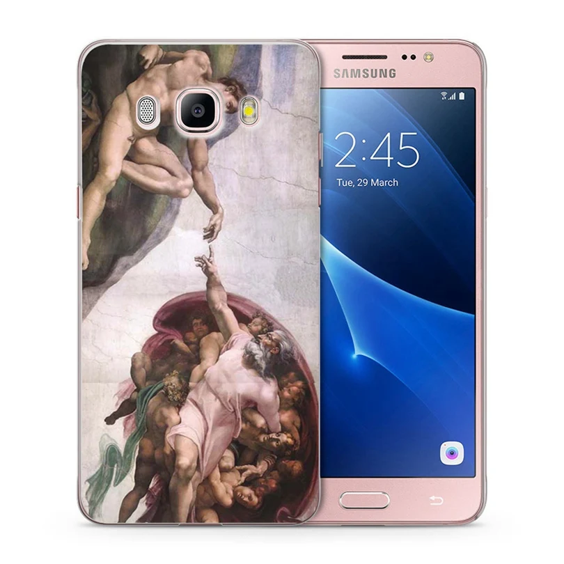 TPU чехол для Samsung Galaxy S7 edge S9 Plus A3 A5 2016 2017 prime J1 J2 J3 J5 J7 цветной мягкий с изображением