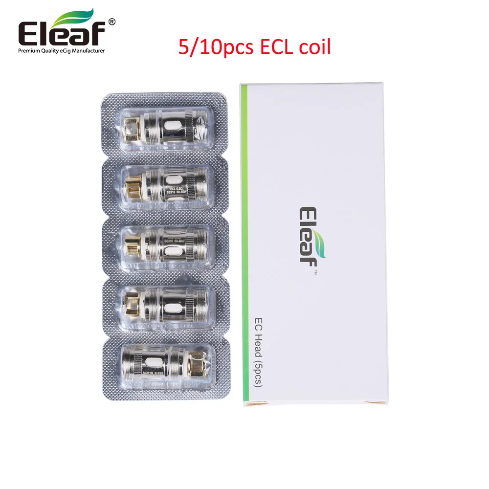 5/10 шт. сменная катушка Eleaf ECL 0 18 Ом/0 3 Ом подходит для испарителей ijust 2/MELO 3/iJust