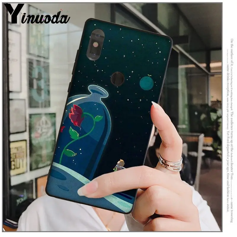 Yinuoda Маленький принц и лиса DIY Роскошный Высокий протектор на конце чехол для Xiaomi mi Mix 2 2S 6 8 8SE Note 3 Red mi 5 plus