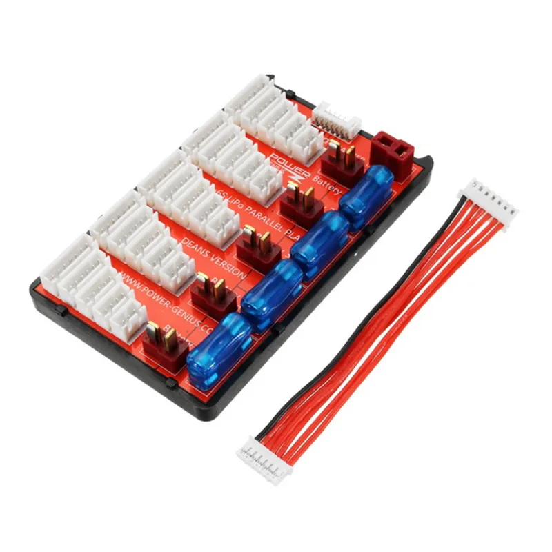 Лучшая сделка PG параллельная зарядная плата поддерживает 5 упаковок 2 6S Lipo