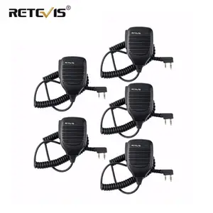 Динамик PTT, микрофон, рация, аксессуары для Kenwood Baofeng UV-5R UV-82, Retevis H777, RT7, RT22, для WLN KD-C1, 5 шт.