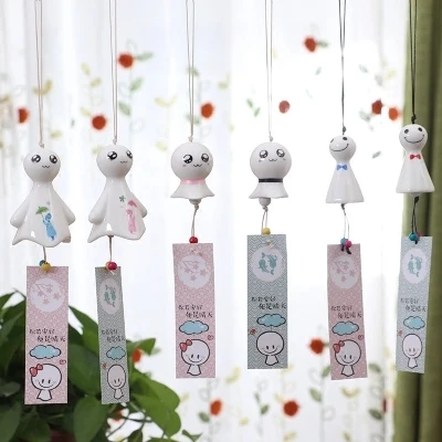 Керамические подвесные колокольчики Sunny Doll украшение в японском стиле