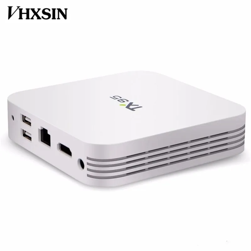 VHXSIN 10 шт./лот TX95 2 ГБ 16 Android 7 1 TV Box Amlogic S905W Quad Core 4G/5 8 GHz Dual Wifi|tv box amlogic|tv box2gb 16gb |