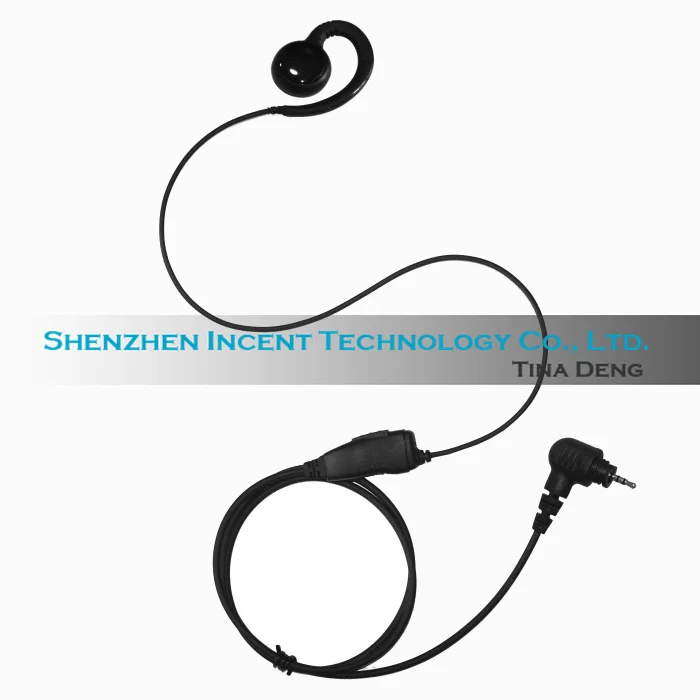 VOIONAIR 10pcs/lot C Shape Ear Hook Earpiece Earphone Headset PTT for Motorola SL300 SL7550 SL4000 SL1K SL1M MotoTRBO