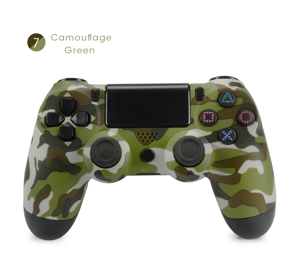 OWLLON Беспроводной контроллер для PS4 беспроводной пульт управления Bluetooth для Игровые приставки 4 Беспроводной Dual Shock Вибрационный джойстик
