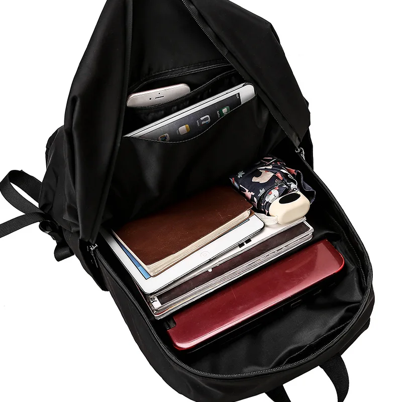 Водонепроницаемый нейлоновый рюкзак модный мужской женский повседневный для