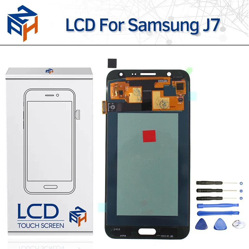 OLED ЖК дисплей для samsung Galaxy J7 j700 2015 Дисплей SM J700M/DS J700F/ds J700A Сенсорный экран планшета