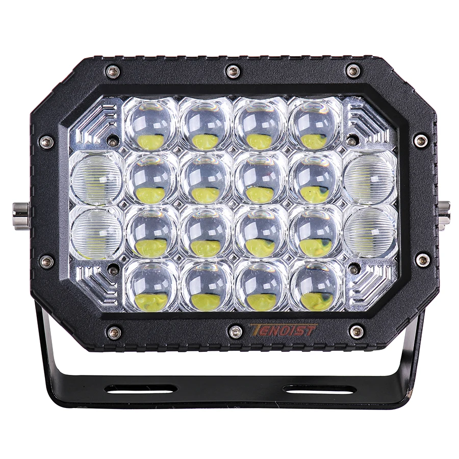 7,3 Inch 60 W светодиодный переднего бампера свет работы для F150 F550 тундре Offroad Грузовик Автобус Heavy Duty 12 V 24 V