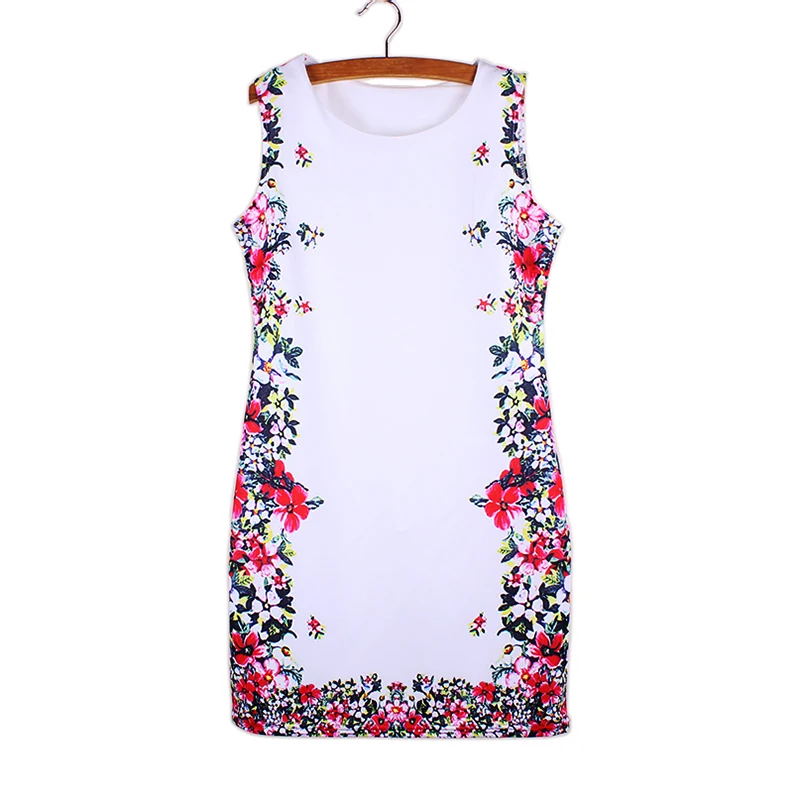 Красивые Мини Платья с цветочным принтом для девочек коллекция 2016 года модная