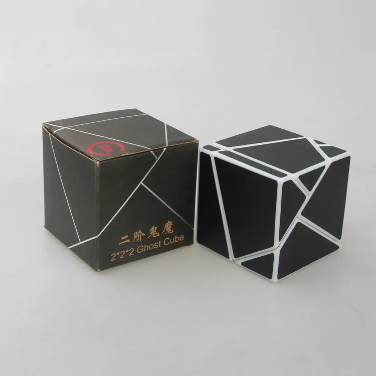 Шутки призрак Cube 2x2x2 Profissional Magic конкурс Скорость Логические Кубики Игрушки для