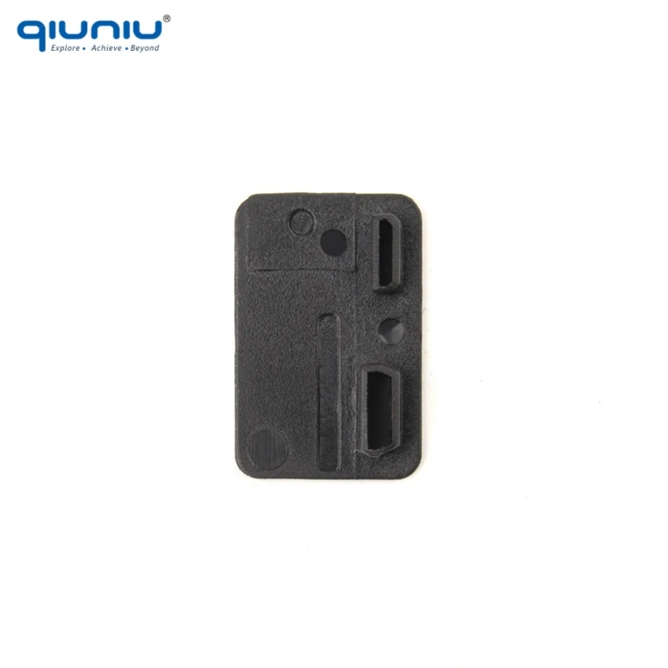 Защитный чехол QIUNIU для GoPro 2 шт./лот USB запасной защитный Go Pro Hero 4 3 + черный