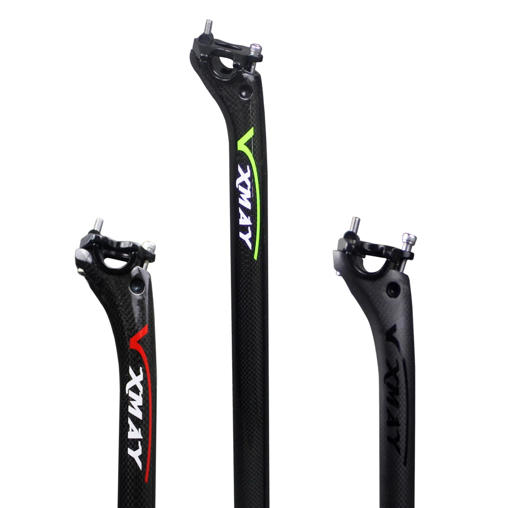 Бесплатная доставка смещение 25 мм Подседельный штырь из углеродного волокна