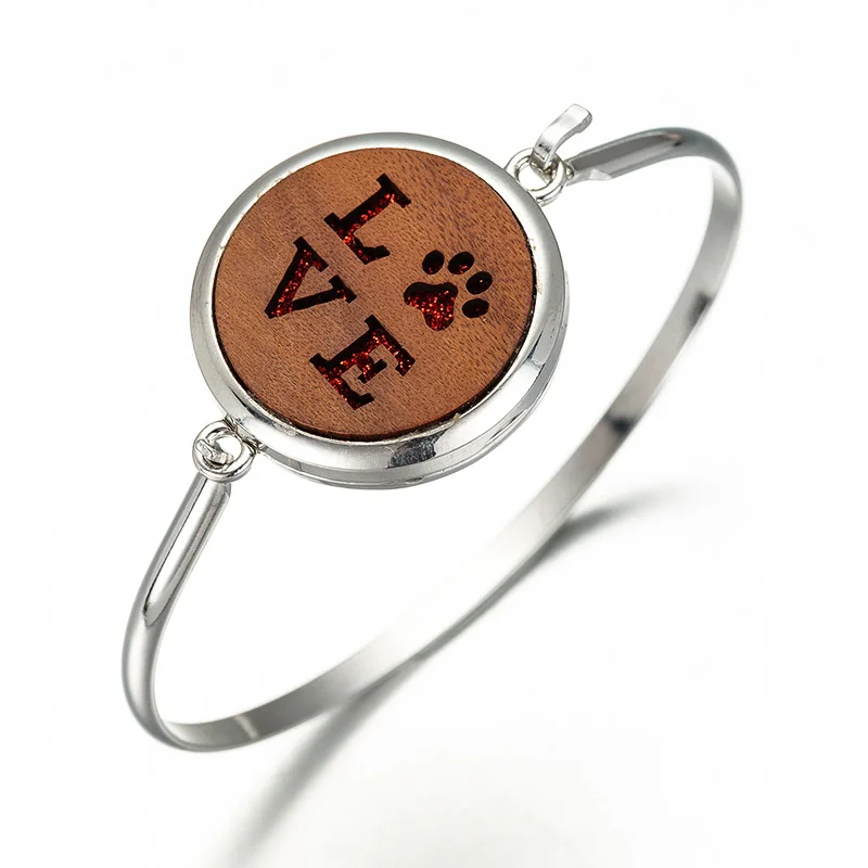 Винтажный Браслет-диффузор из нержавеющей стали с изображением слона и