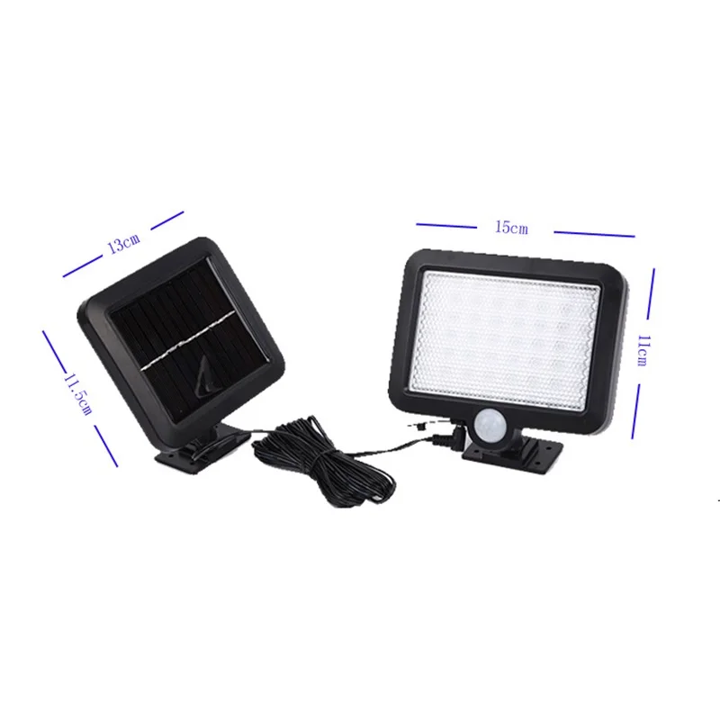 56 LED Pathway Solar Power Light PIR Motion Sensor Outdoor Wall Lamp Waterproof Energy Saving IP65 Security Lights | Освещение