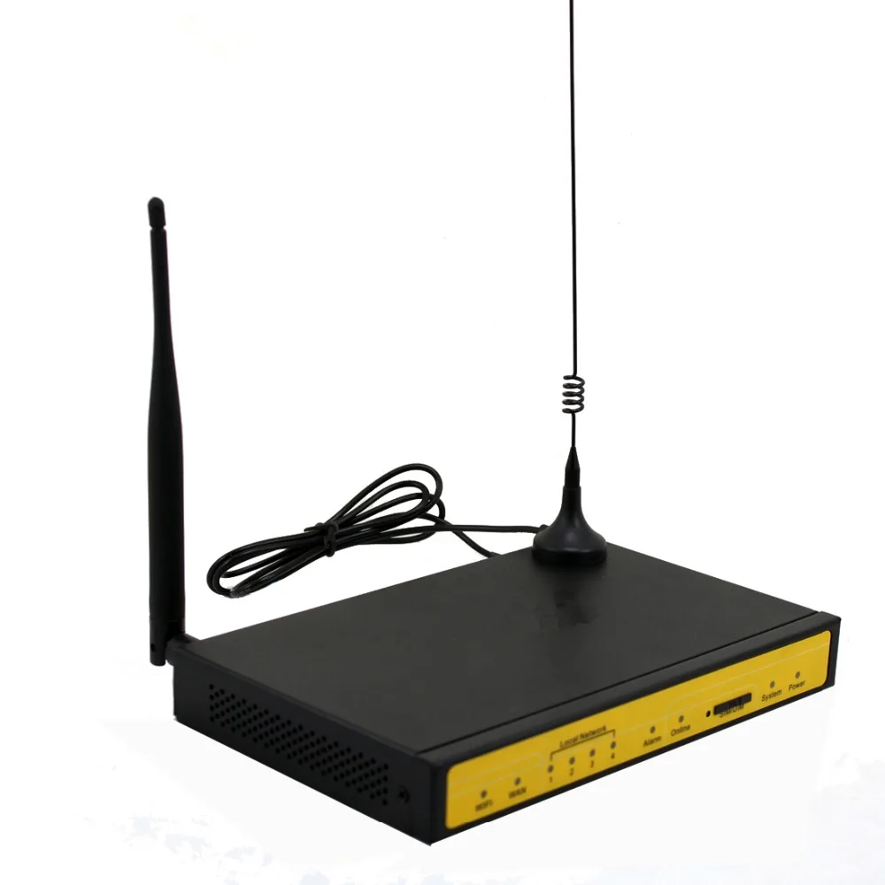 Поддержка 44 пользователей промышленный 3G WIFI маршрутизатор с слотом для sim-карты TF