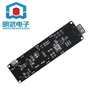 Макетная плата с держателем аккумулятора 18650 V3 совместимая ESP8266 Raspberry Pi 3 Защита от