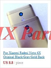 Для Xiaomi Redmi 4 Prime Pro Redmi 4 задняя крышка батарейного отсека, чехол на дверь, чехол на заднюю батарейку, запасные части