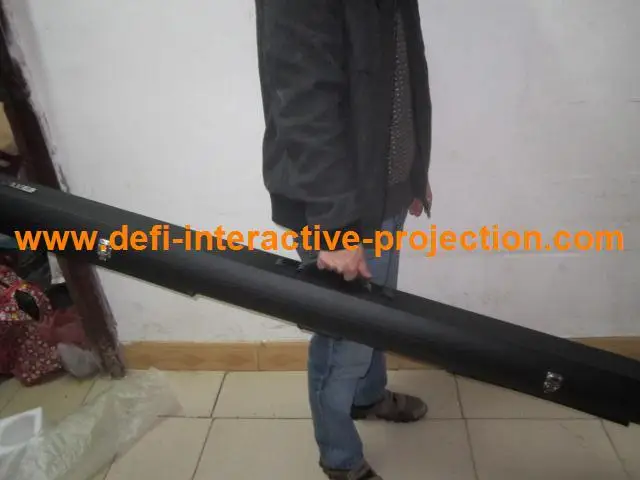 Высококачественный напольный экран для проектора DfLabs 100 дюйма 4:3 переносной