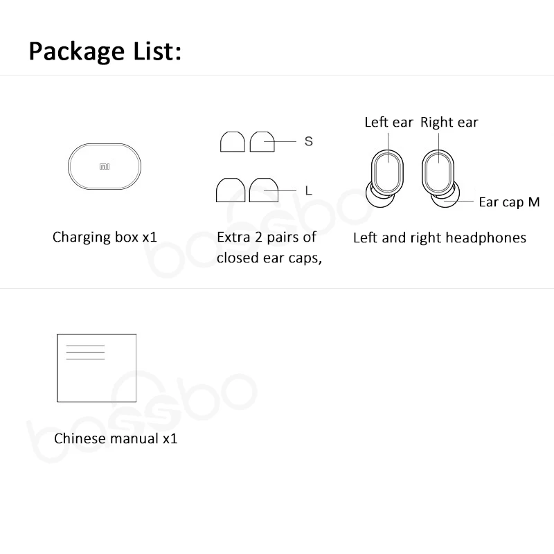 Беспроводные наушники Xiaomi Redmi Airdots голосовое управление Bluetooth 5 0 шумоподавление |