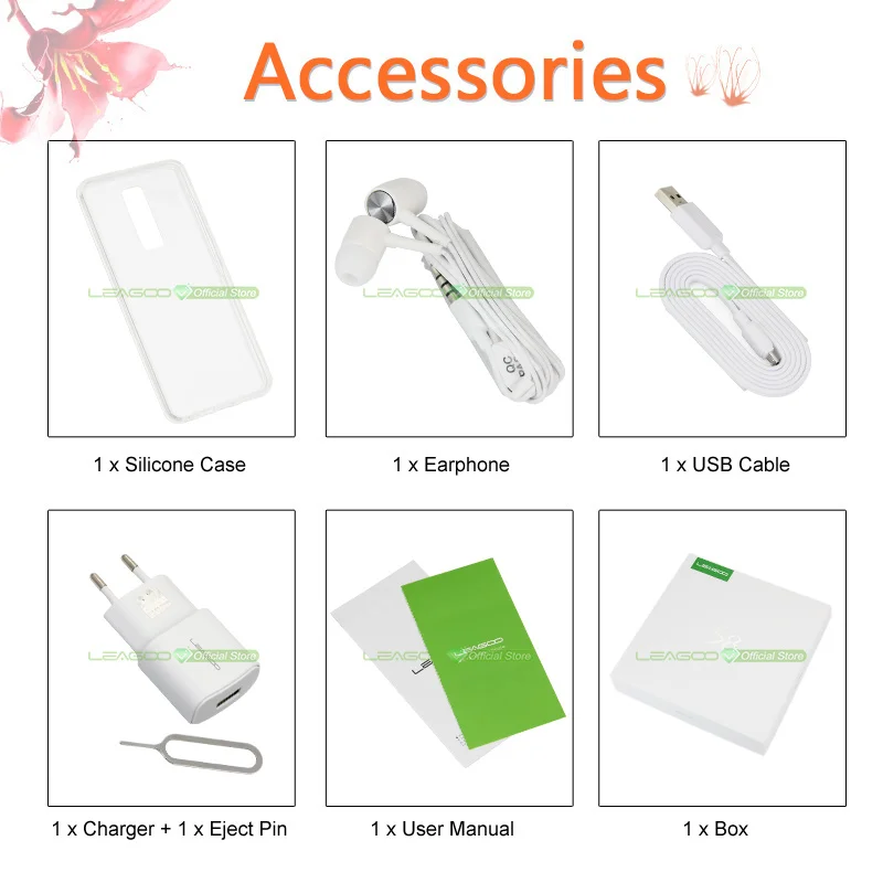 LEAGOO S8 смартфон с 5 5-дюймовым дисплеем восьмиядерным процессором MTK6750T ОЗУ 3 ГБ ПЗУ