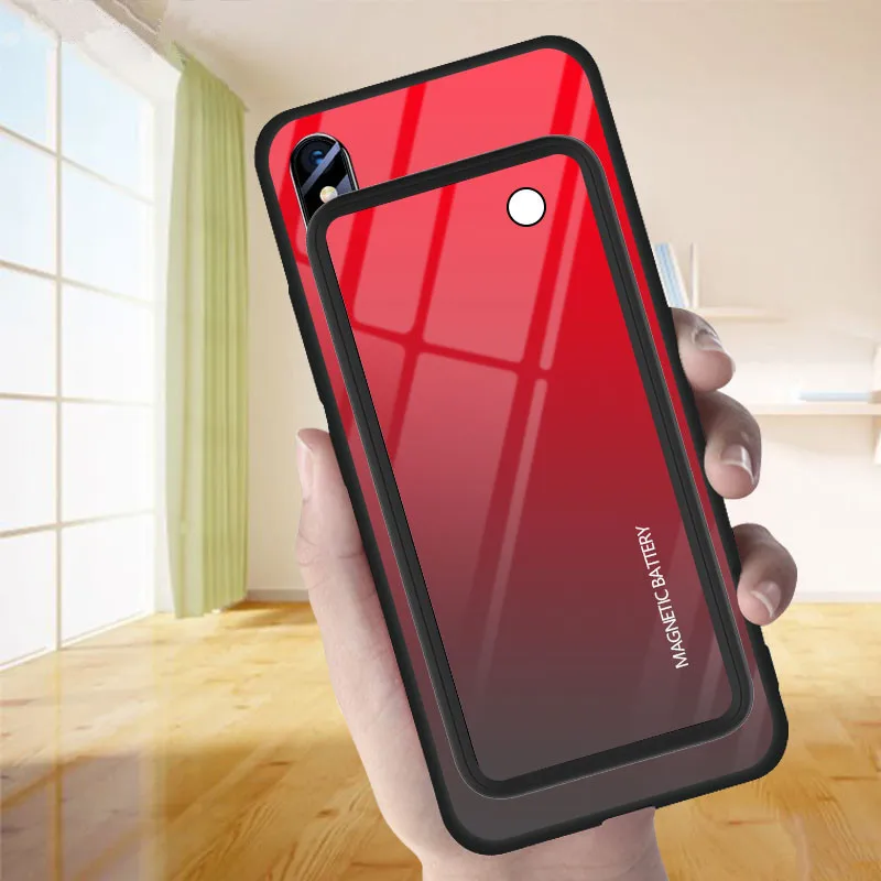 Магнитные Чехлы для зарядного устройства Huawei P30 Pro чехол аккумулятора 5000 мАч