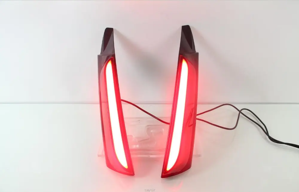 

eOsuns LED rear pillar Light, rear fog lamp, Brake Light, driving light, wireless control for toyota fortuner 2015-17