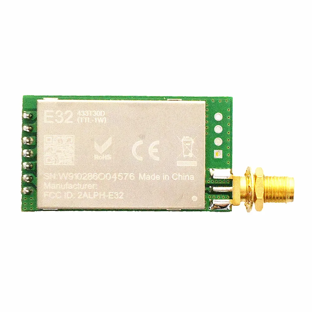 Модуль радиочастотного приемопередатчика LoRa E32 433T30D 7500 м 1 Вт SX1278 SX1276 433 МГц
