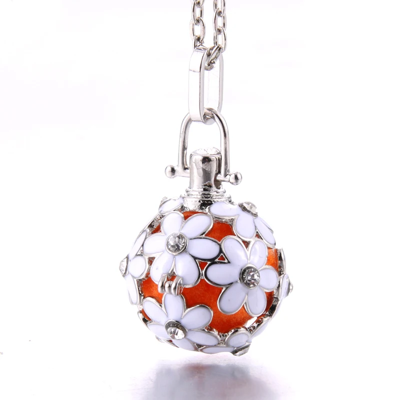 Новое красивое ожерелье с распылителем для ароматерапии цветами ювелирные