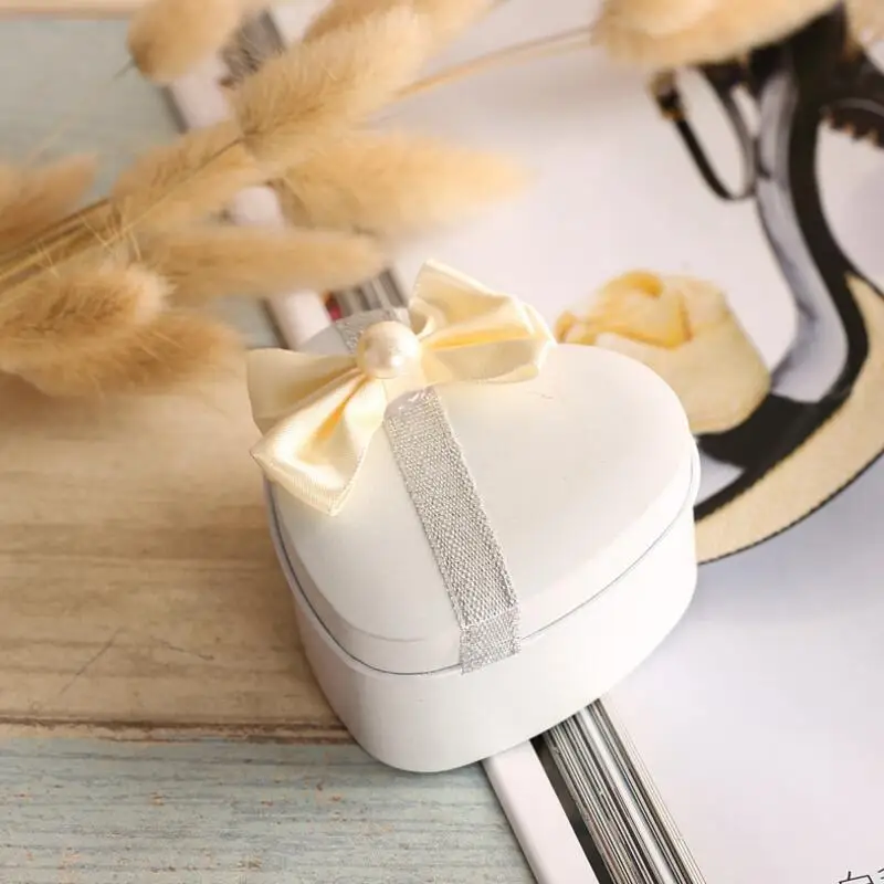 Новинка бант жестяная коробка для конфет Свадебные сувениры и подарки коробки