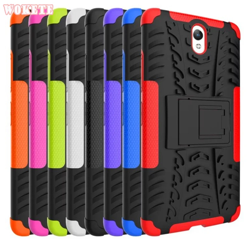 For Vibe S1 shell skin Mix Color TPU&PC Plastic Dual Armor Hybrid case with Stand Lenovo Cover |