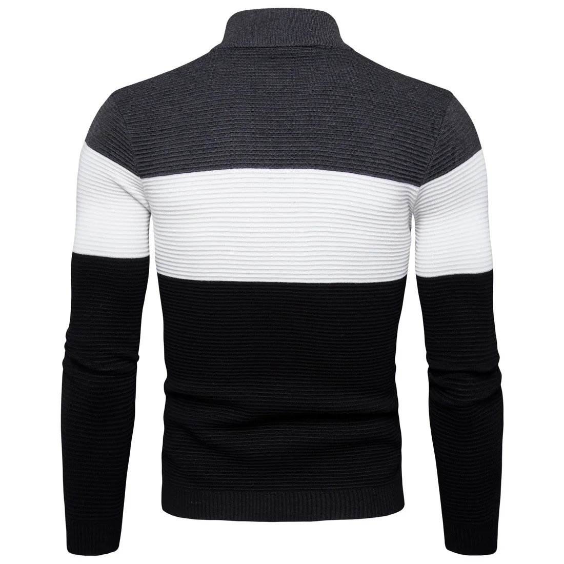 Sweater Cardigan Men 2018 Male Brand Casual Slim Sweaters England Fashion Black Gray Hedging Zipper Men'S |