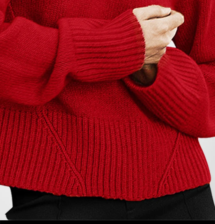 2018 New Autumn Winter Fashion Women Sweater Solid Color Loose Turtleneck Pullovers Female Long Sleeve Casual Sweaters C2530 | Женская