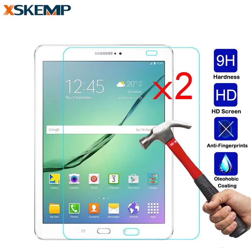 2 шт планшет 9H Закаленное стекло Защитная пленка для экрана Samsung Galaxy Tab 3 7 0 P3200 P3210 A 8