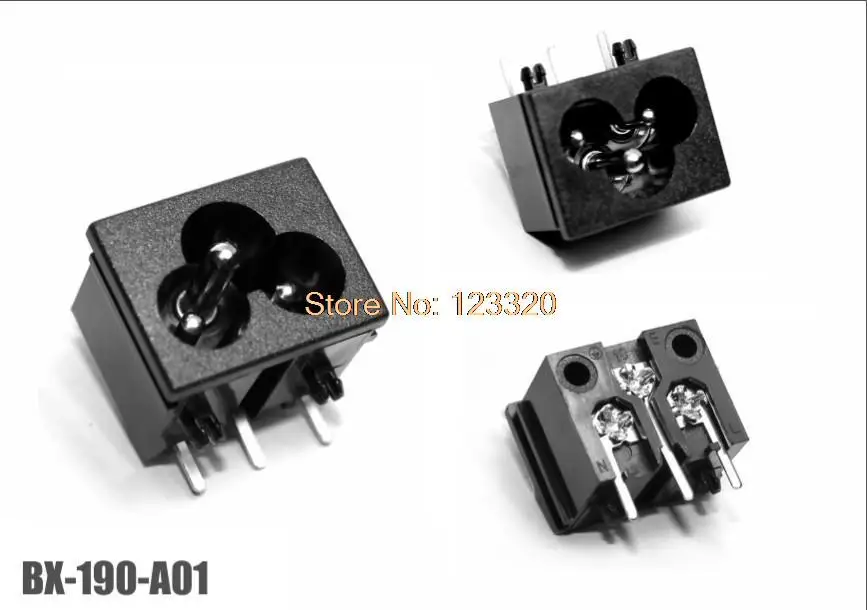

20pcs/lot AC Power Socket SS-190 Industrial Socket Adapter Plug