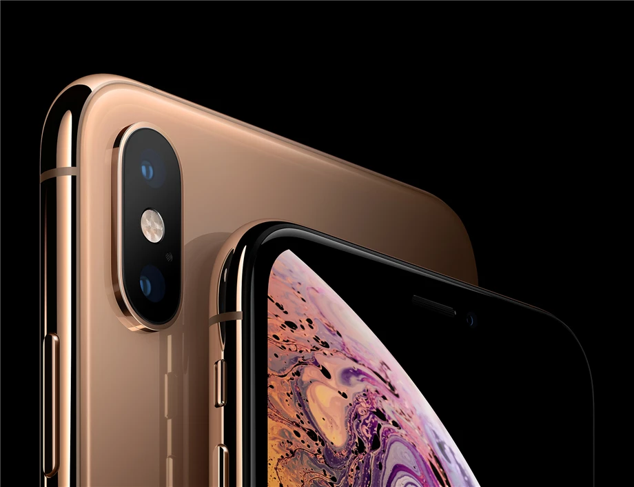 Apple iPhone Xs 5," RAM 4 Гб ROM 64 Гб/256 ГБ/512 ГБ мобильный телефон LTE Hexa Core Dual 12MP iOS12 Face ID NFC A12 Bionic