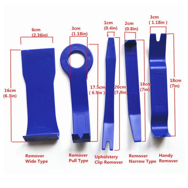 5 шт./компл. пластиковый инструмент для ремонта автомобиля Внутренний дверной