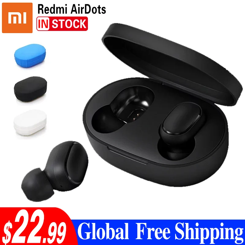 Xiaomi Redmi Airdots True беспроводные bluetooth наушники TWS 5 0 оригинальные многофункциональные