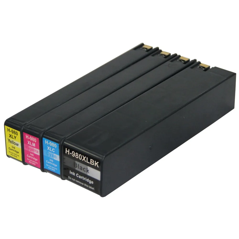 

JIANYINGCHEN compatible ink cartridge for HP980 Officejet Enterprise Color X555dn Printer(4pcs/lot)