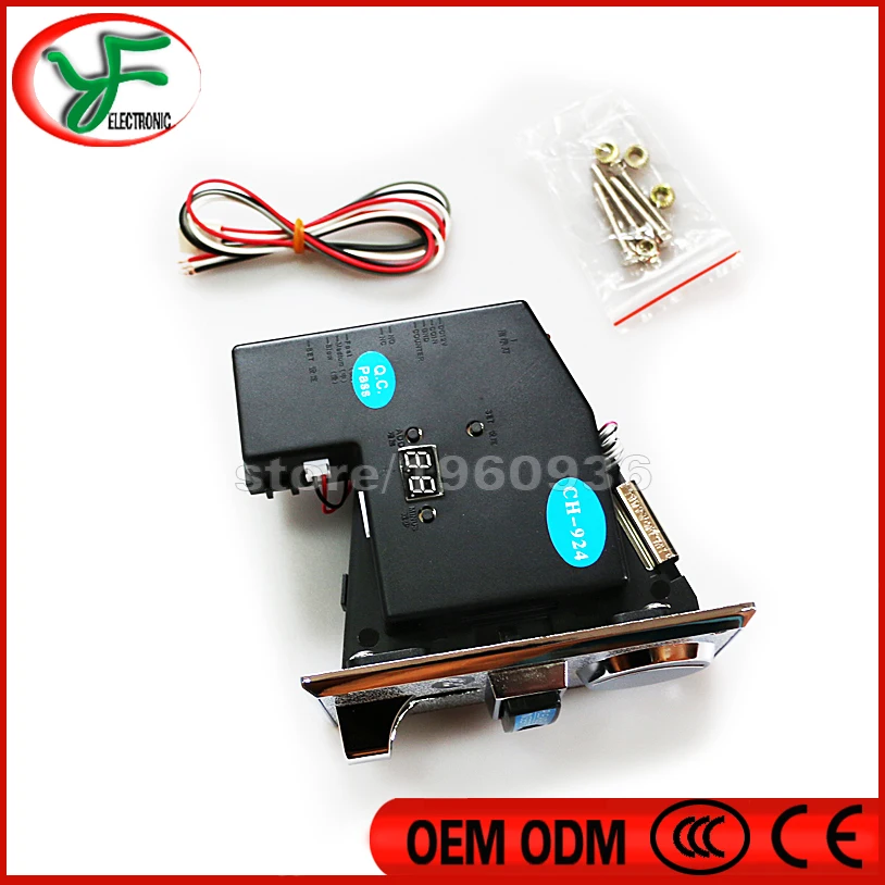DIY игра части машины многомонетный приемник селектор монет торговые автоматы
