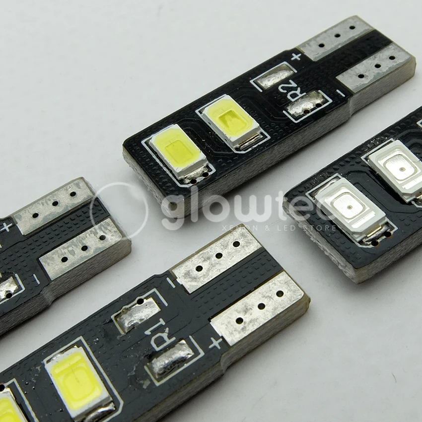 Промо 4 шт. T10 SMD 5730 светодиодный 120LM светильник лампа для чтения Белый Красный