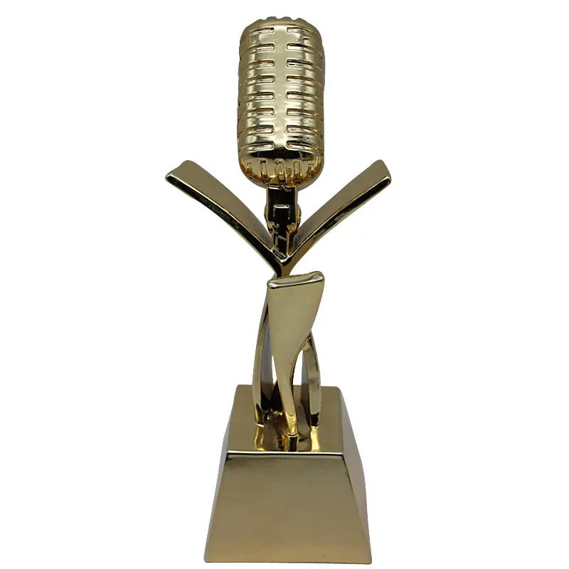2017 индивидуальные музыка вокал голос Кубок &quotМикрофон&quot трофей Смола пение Craft