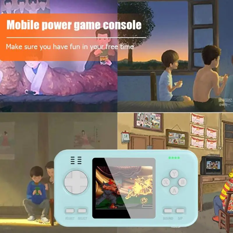 VODOOL 416 встроенных классических игр портативная игровая консоль в стиле ретро